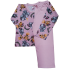 0350 Pijama Rosa com Elefante e Calça Rosa  +R$ 65,00